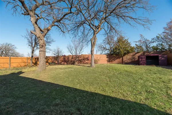 a view of an outdoor space and yard