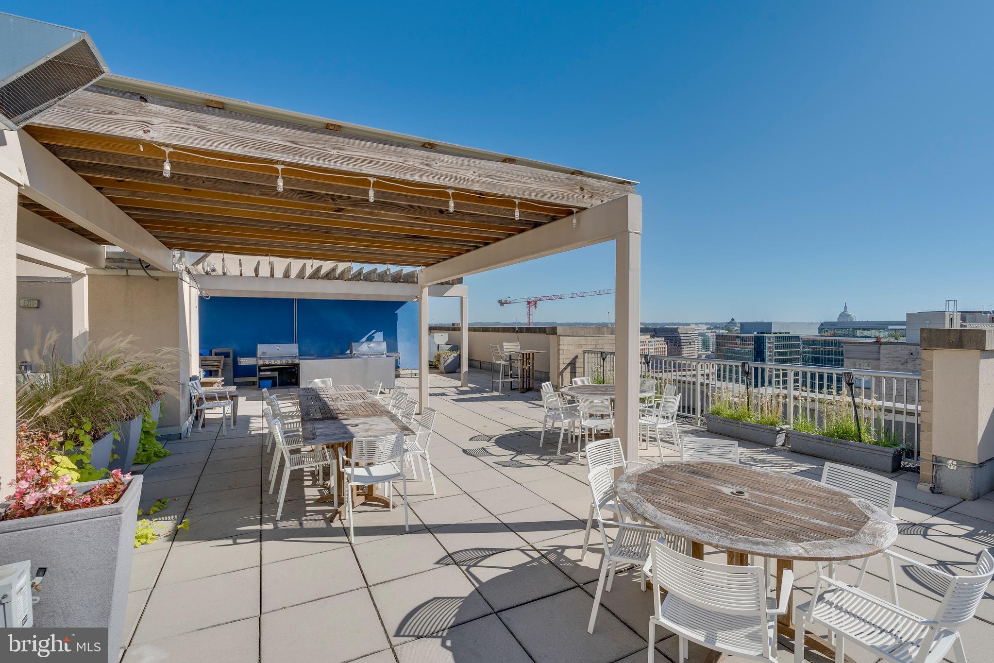 811 4th Street Northwest, Unit 502 Washington, DC 20001 - Photo 31 of 36 The Roof Top is Great for Entertaining