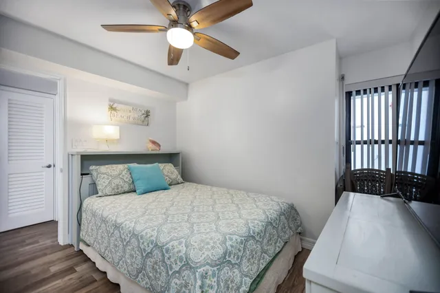 a view of a black gate