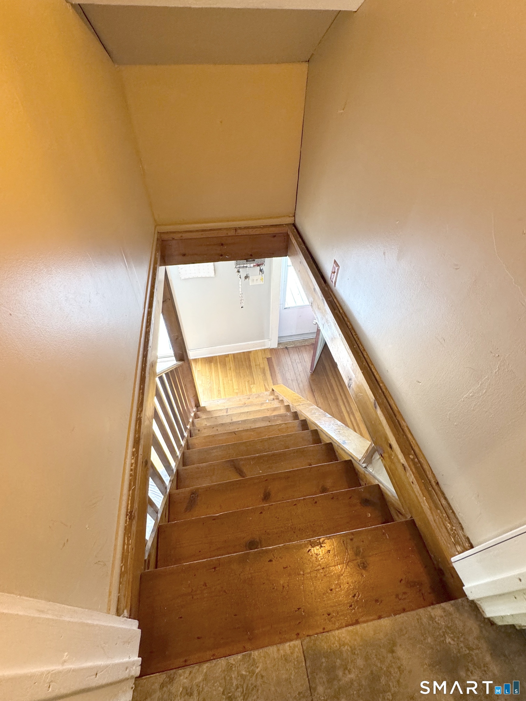 6-8 Vose Street Ansonia, CT 06401 - Photo 35 of 37 Stairs back to 2nd floor entrance