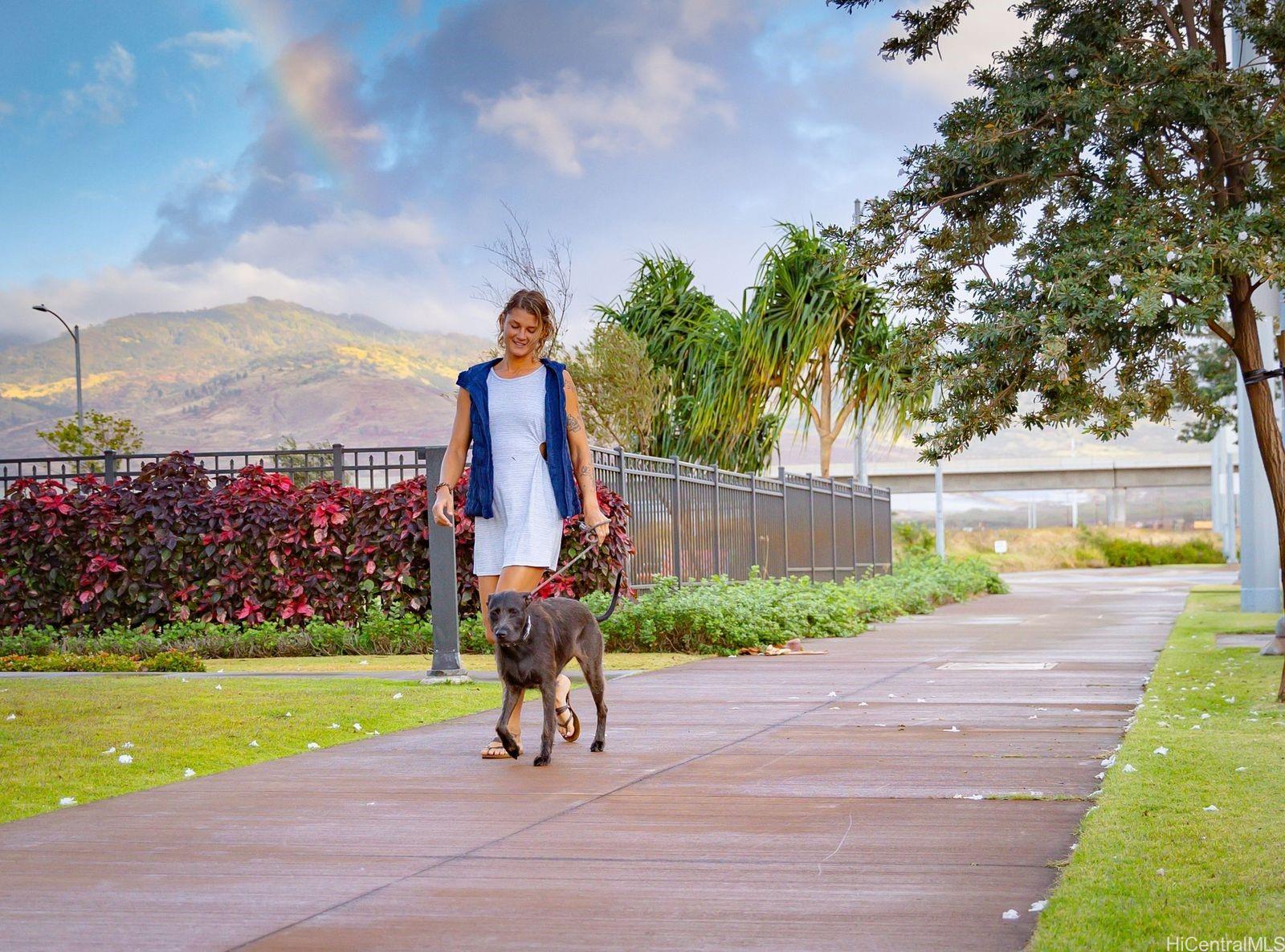 91-4099 Hikuono Street, Unit 1412 Kapolei, HI 96707 - Photo 15 of 19 Sidewalks great for bike riding, and walking