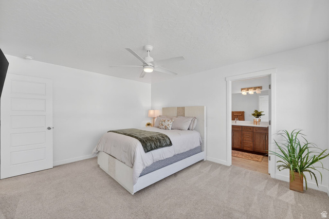 1165 West Union Bench Drive Mapleton, UT 84664 - Photo 29 of 61 Spacious room featuring light-colored carpeting and a contemporary ceiling fan with integrated lighting