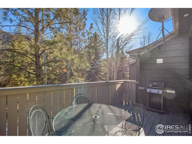 a view of a couches with sky view
