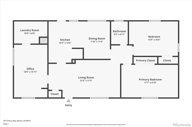 $445,000 | 1817 South Perry Way, Denver, CO 80219