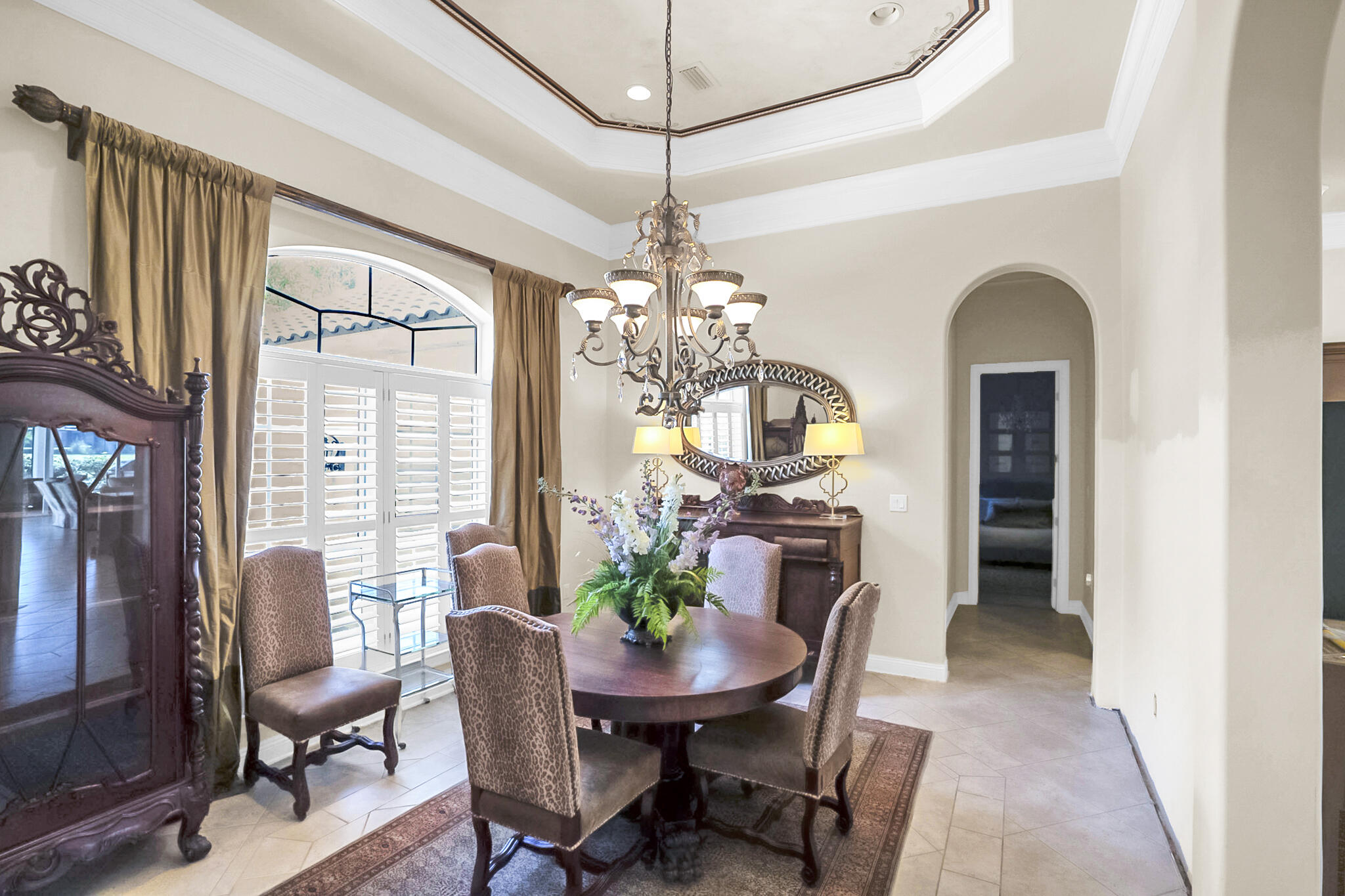 4372 Stonebridge Road Destin, FL 32541 - Photo 19 of 83 a view of a dining room with furniture window and outside view