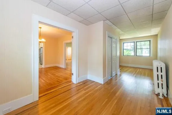 a view of livingroom with furniture and wooden floor