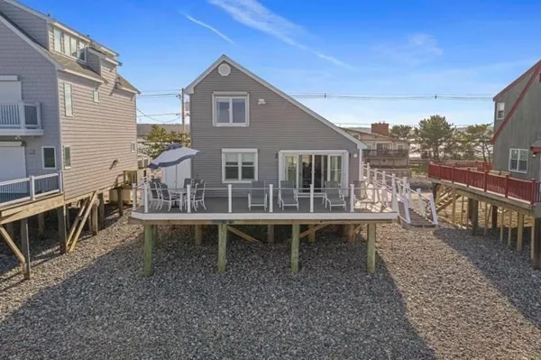 a house view with a outdoor space