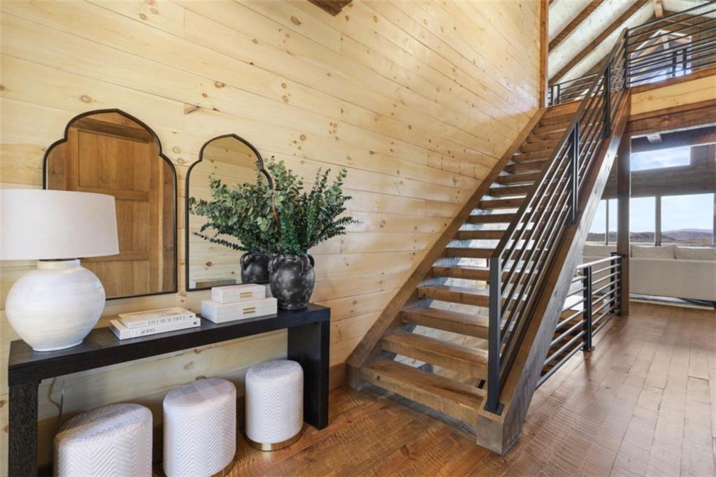 226 Round Top Road Mineral Bluff, GA 30559 - Photo 41 of 78 a view of entryway with wooden floor