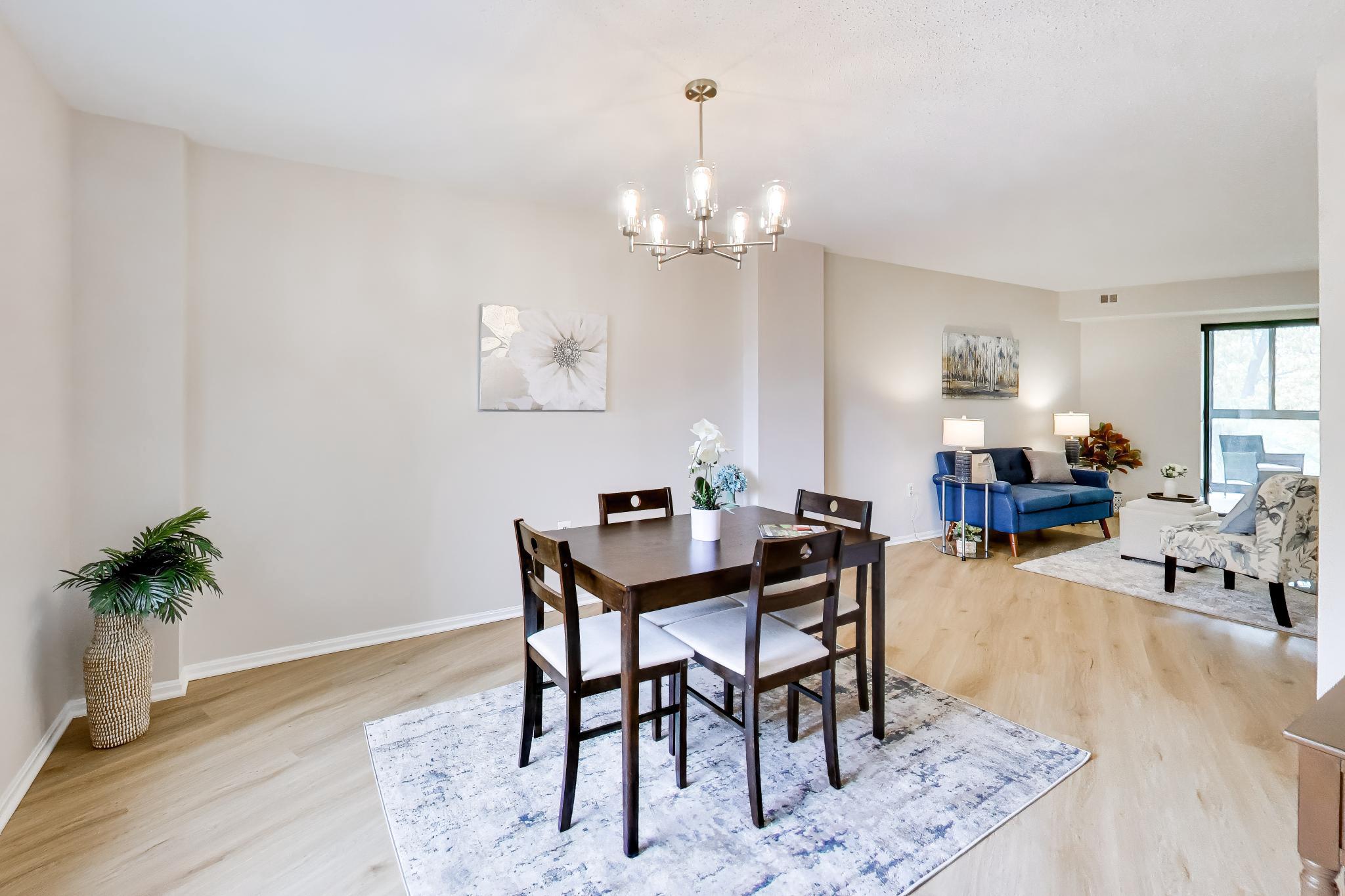 15100 Interlachen Drive, Unit 4612 Silver Spring, MD 20906 - Photo 4 of 19 Dining Room. View 2.