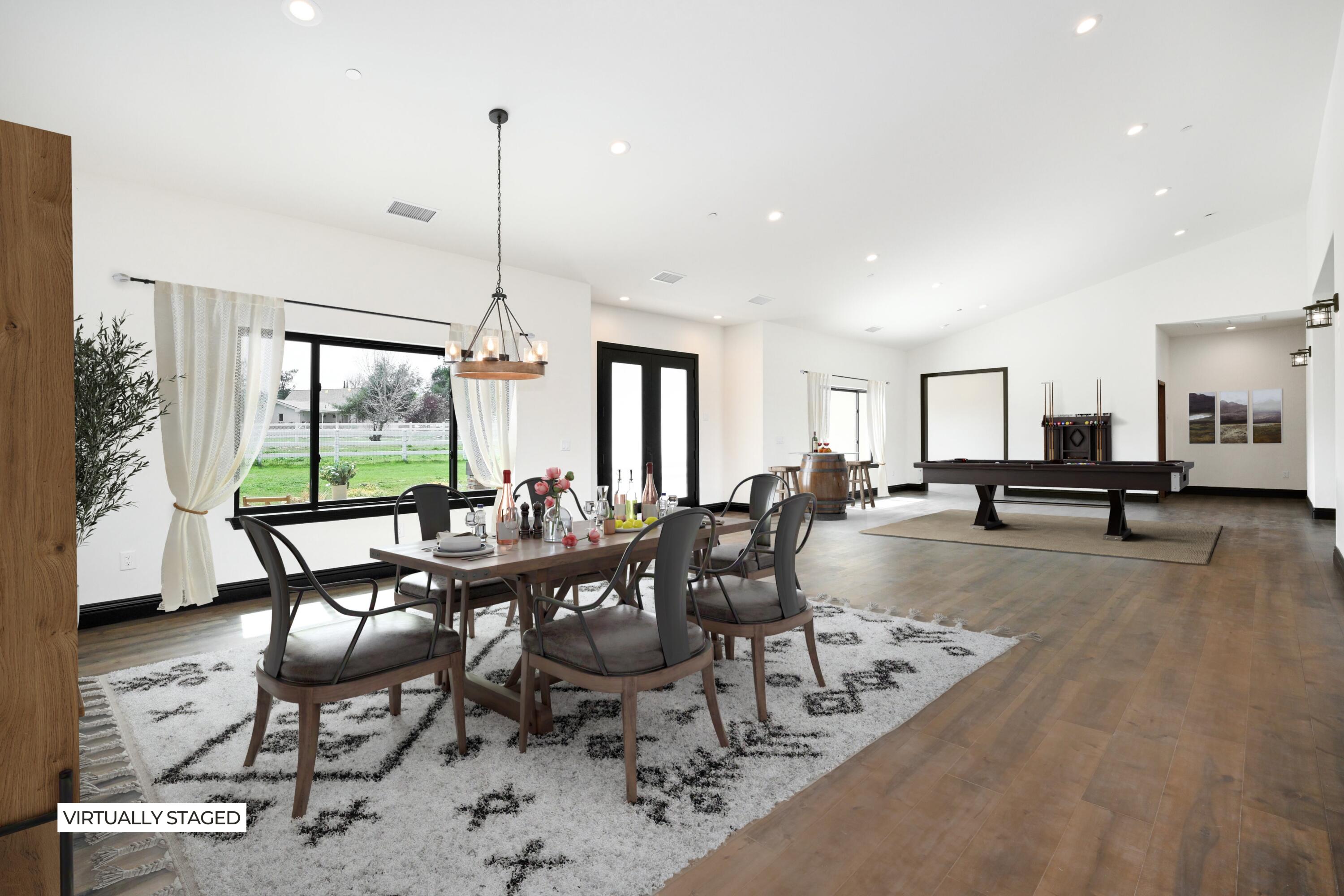17370 Rodeo Road Lake Elsinore, CA 92530 - Photo 10 of 68 a view of a dining room with furniture window and outside view