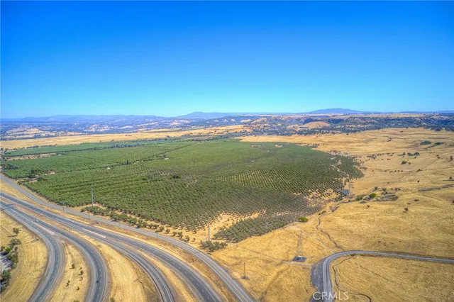 a view of an ocean and beach