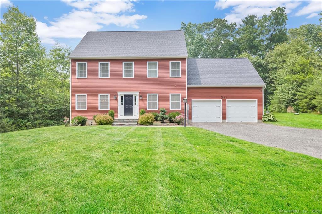 341 Riley Mountain Road Coventry, CT 06238 - Photo 1 of 1 front view of a house with a yard