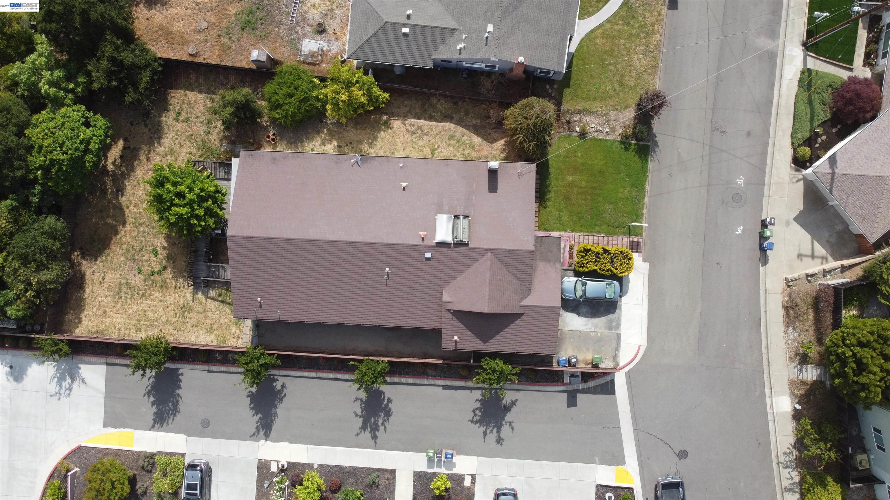 4591 Edwards Lane Castro Valley, CA 94546 - Photo 5 of 44 an aerial view of residential houses with outdoor space