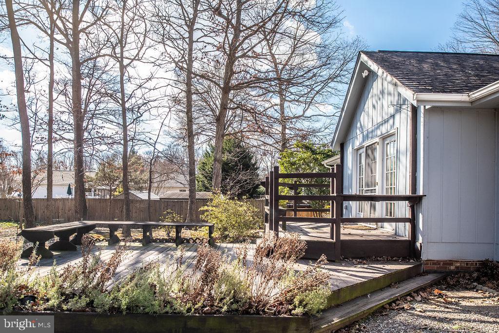 3915 Doran Road Fredericksburg, VA 22407 - Photo 11 of 57 a view of a house with a bed in the backyard
