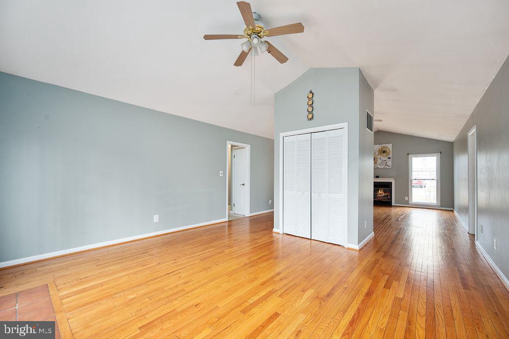 3915 Doran Road Fredericksburg, VA 22407 - Photo 43 of 57 wooden floor in an empty room with a window