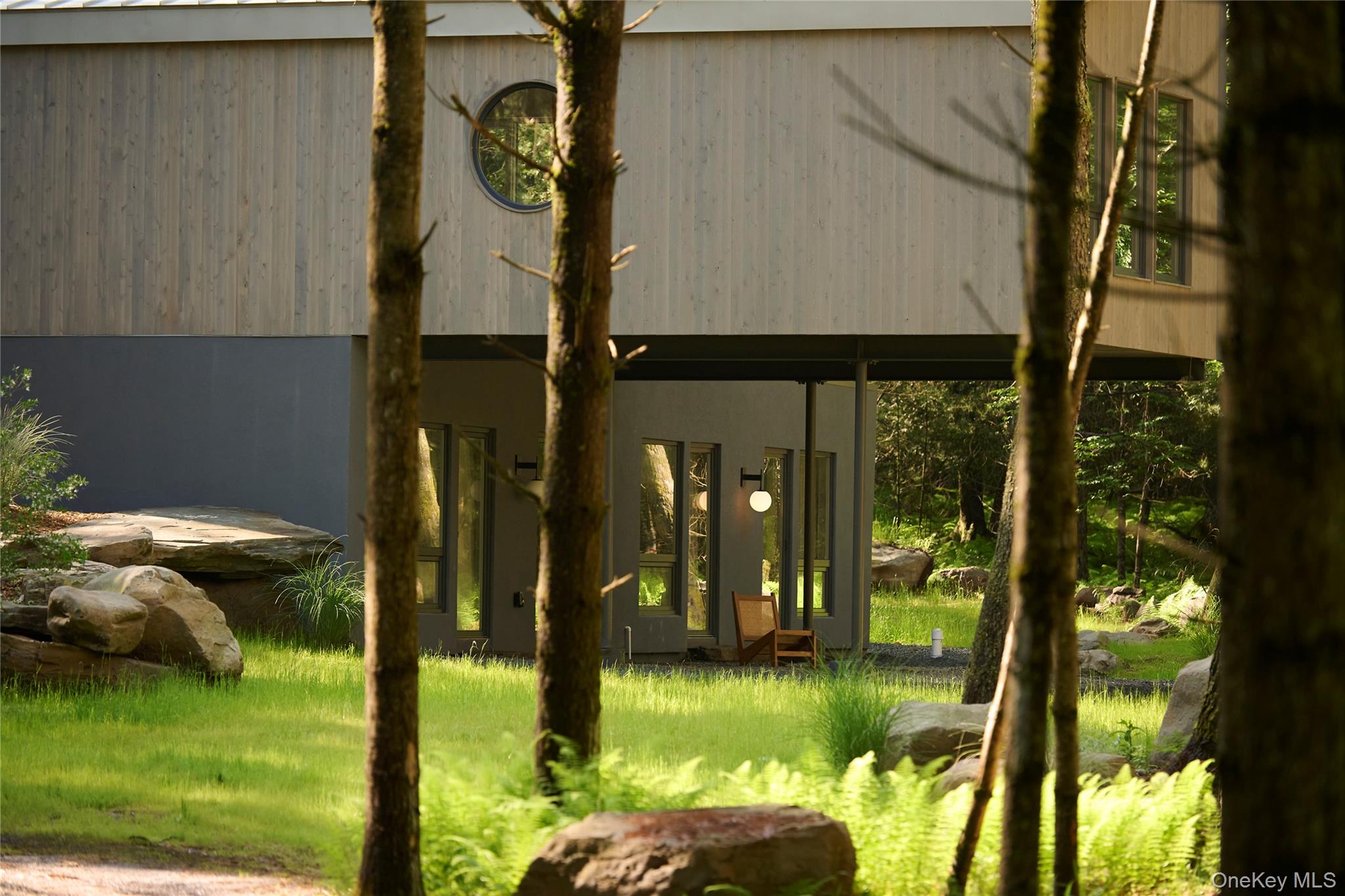 a view of swimming pool from a balcony