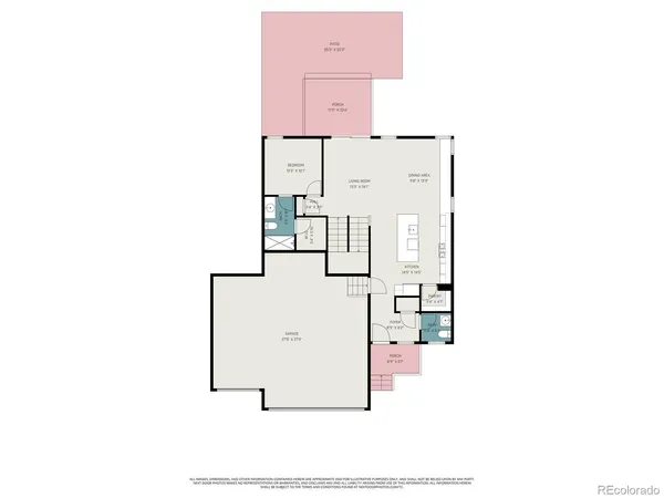 a picture of a bench in front of door