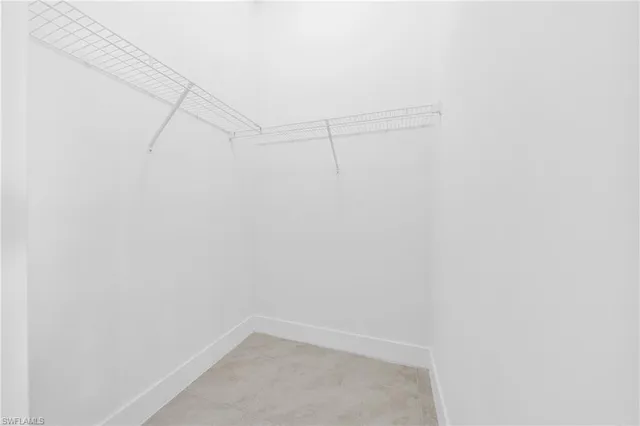 a view of a small space