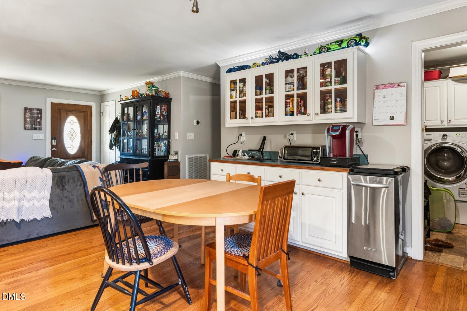 2961 Wormranch Road Haw River, NC 27258 - Photo 13 of 27 a dining room with furniture and wooden floor