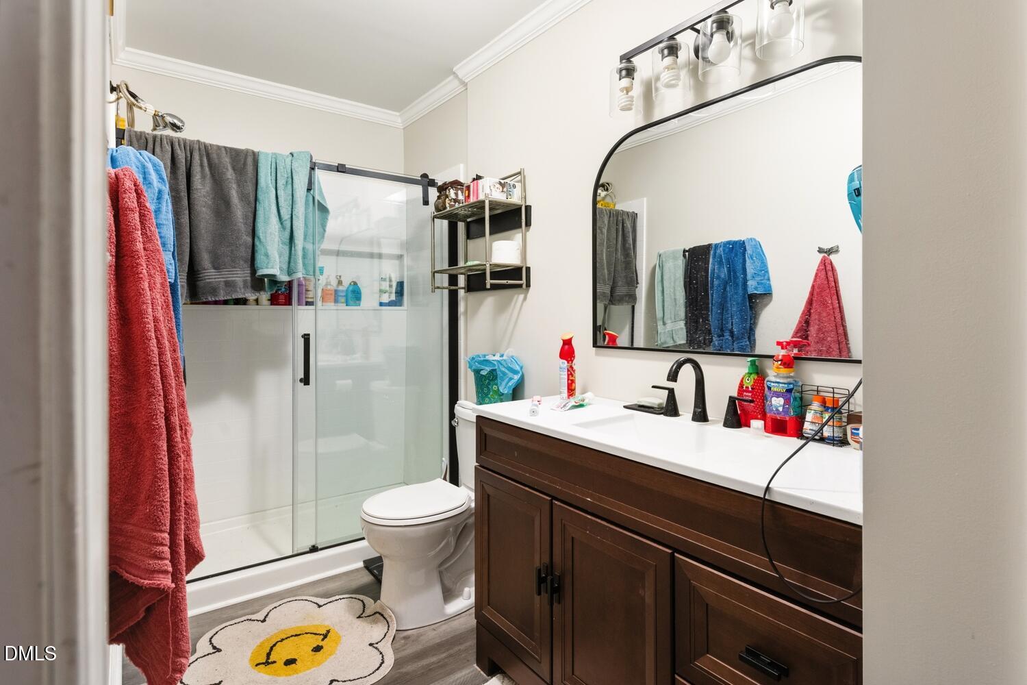 2961 Wormranch Road Haw River, NC 27258 - Photo 18 of 27 a bathroom with a sink and a mirror