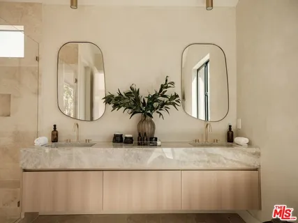 a view of hallway with windows