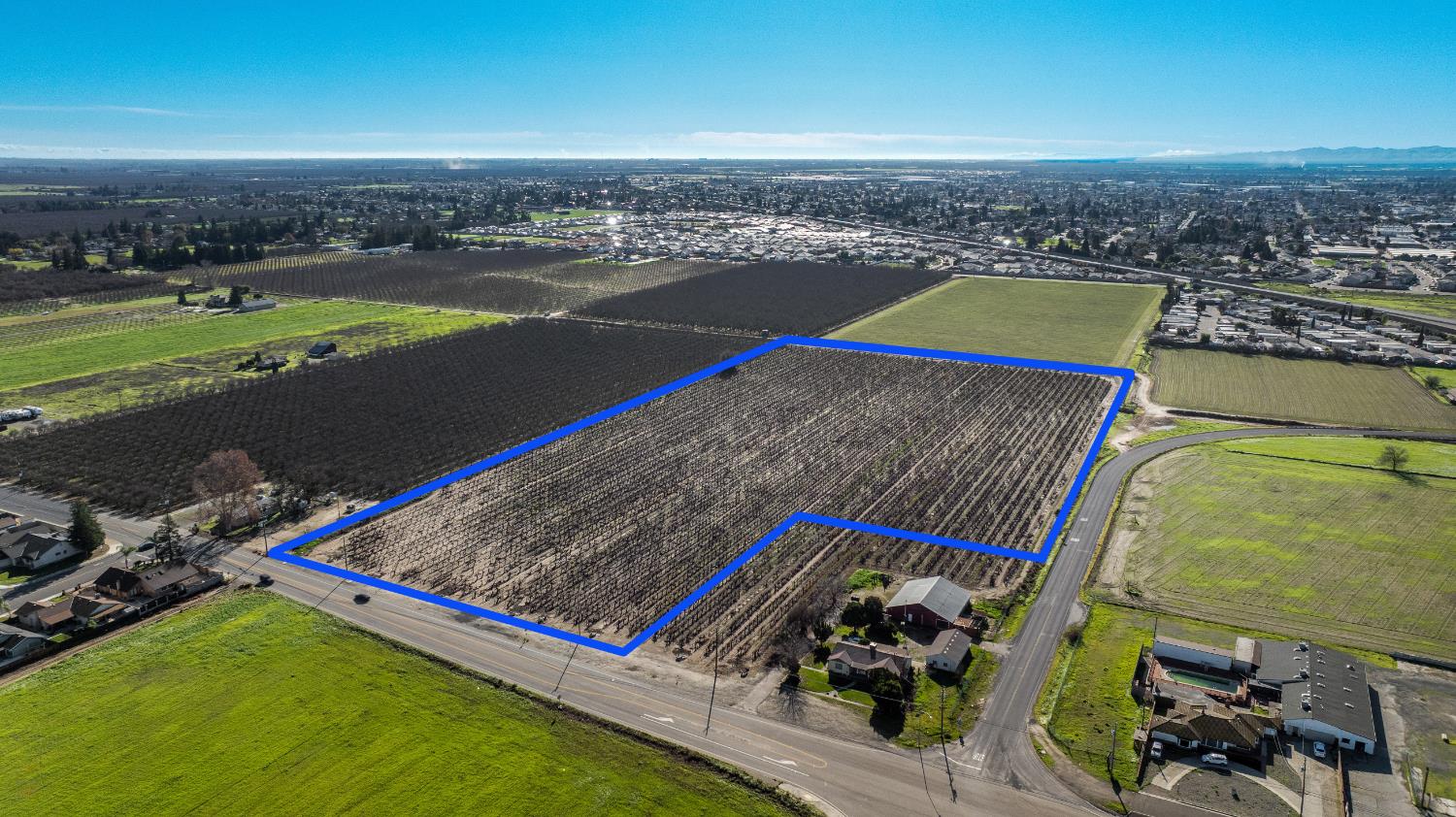 6288 East Lathrop Road Manteca, CA 95336 - Photo 2 of 16 an aerial view of a house