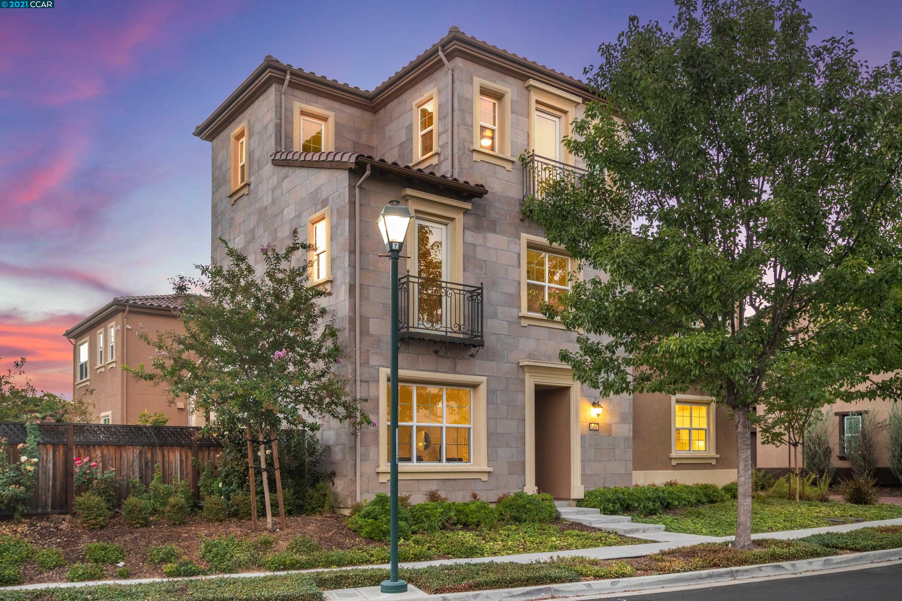 1293 Bayberry View Lane San Ramon, CA 94582 - Photo 1 of 1 a front view of a house with a yard