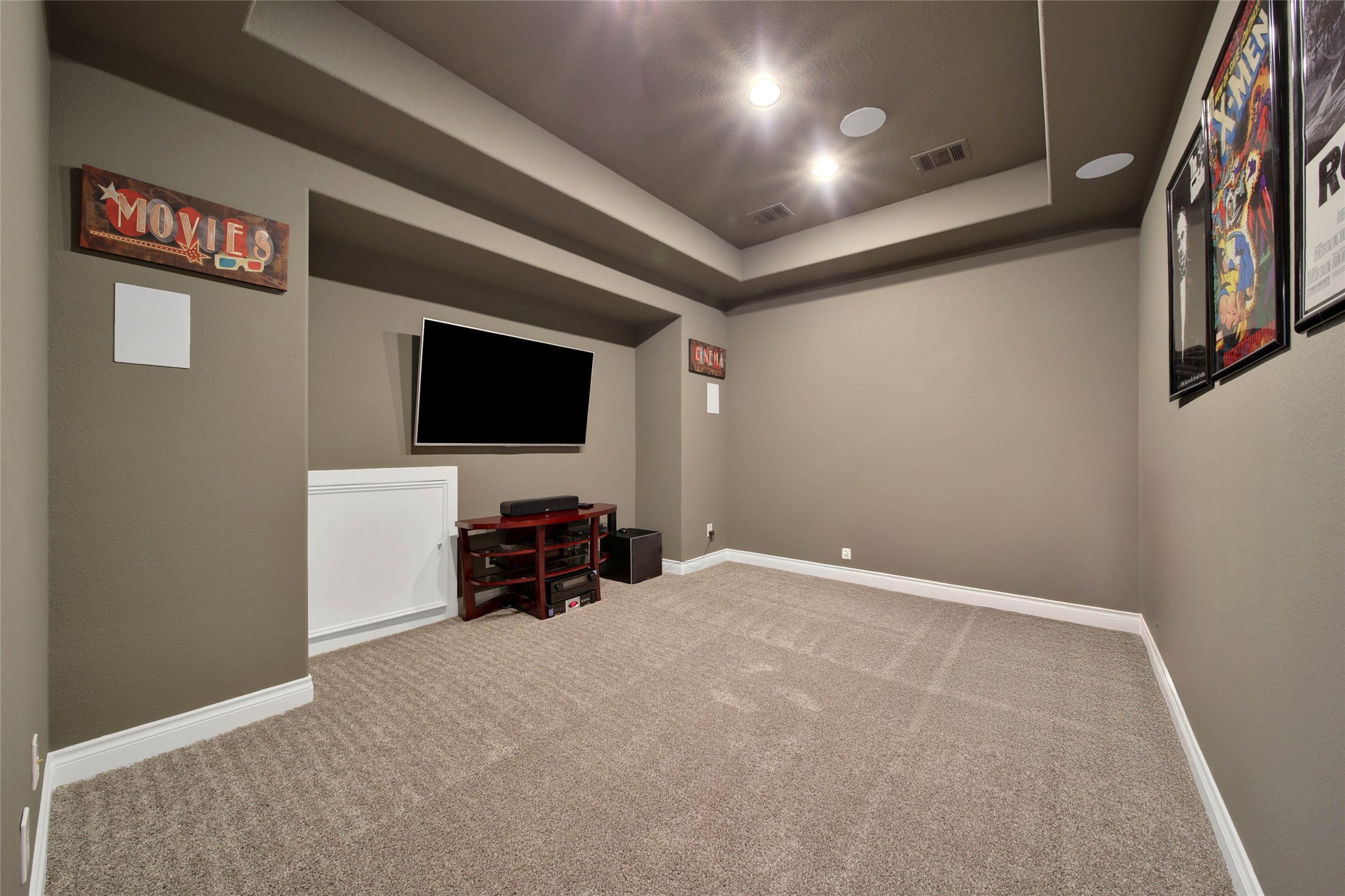 28602 Mountain Timber Court Fulshear, TX 77441 - Photo 30 of 47 Lights ,Camera, Action!
Enjoy movies in a theatre like setting with with dedicated media room wired for surround sound.