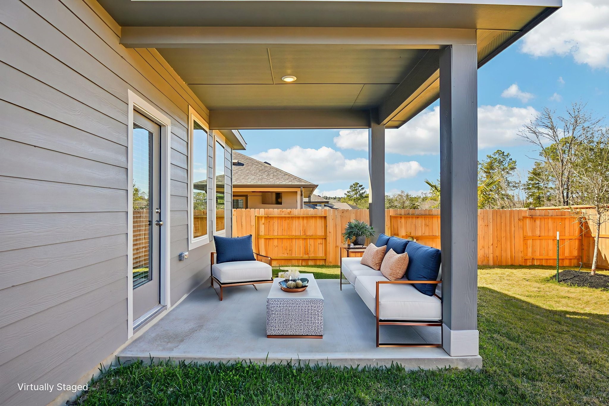 17892 Stone Terrace Montgomery, TX 77316 - Photo 48 of 49 a building outdoor space with patio