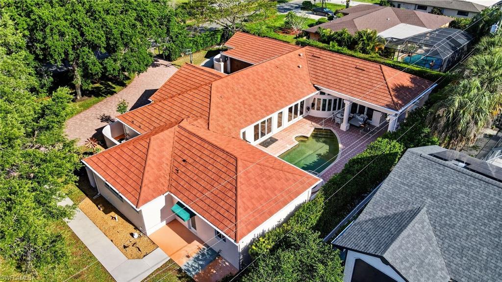 175 Palm River Boulevard Naples, FL 34110 - Photo 37 of 45 an aerial view of a house