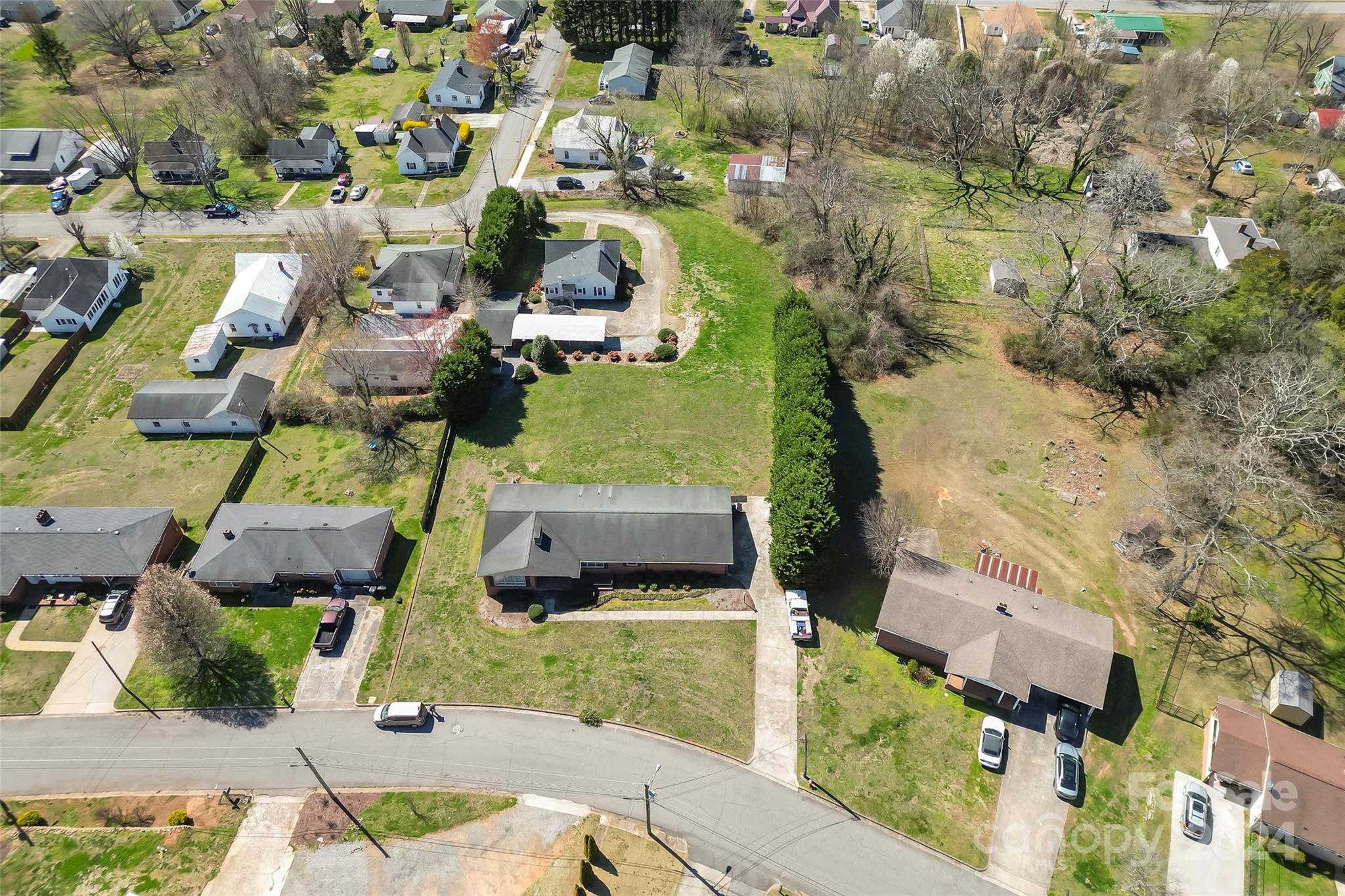 110 Stephens Drive Morganton, NC 28655 - Photo 29 of 29 an aerial view of residential houses with outdoor space