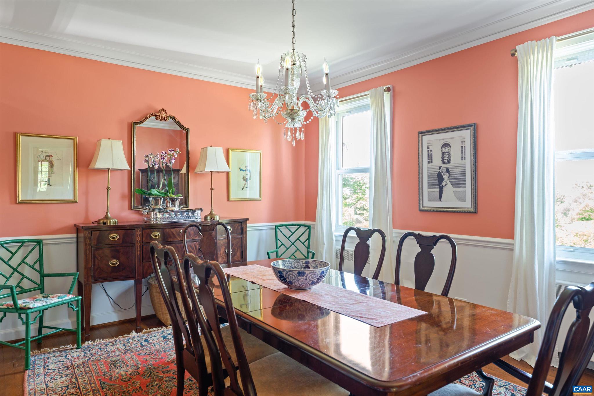261 Blue Ridge Drive Orange, VA 22960 - Photo 14 of 52 a view of a dining room with furniture window and wooden floor