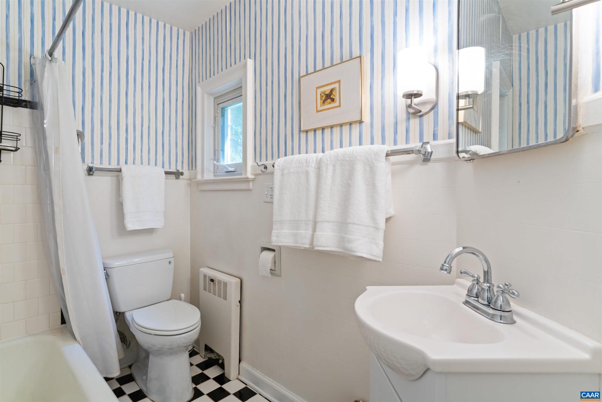 261 Blue Ridge Drive Orange, VA 22960 - Photo 21 of 52 a bathroom with a toilet sink and mirror