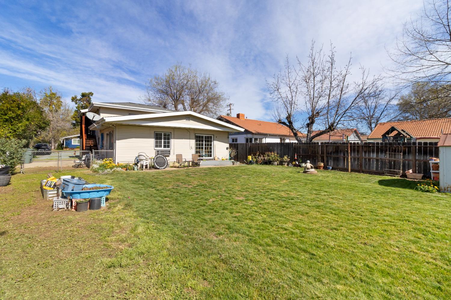 504 West Marlette Street Ione, CA 95640 - Photo 50 of 53 a front view of a house with swimming pool garden and patio
