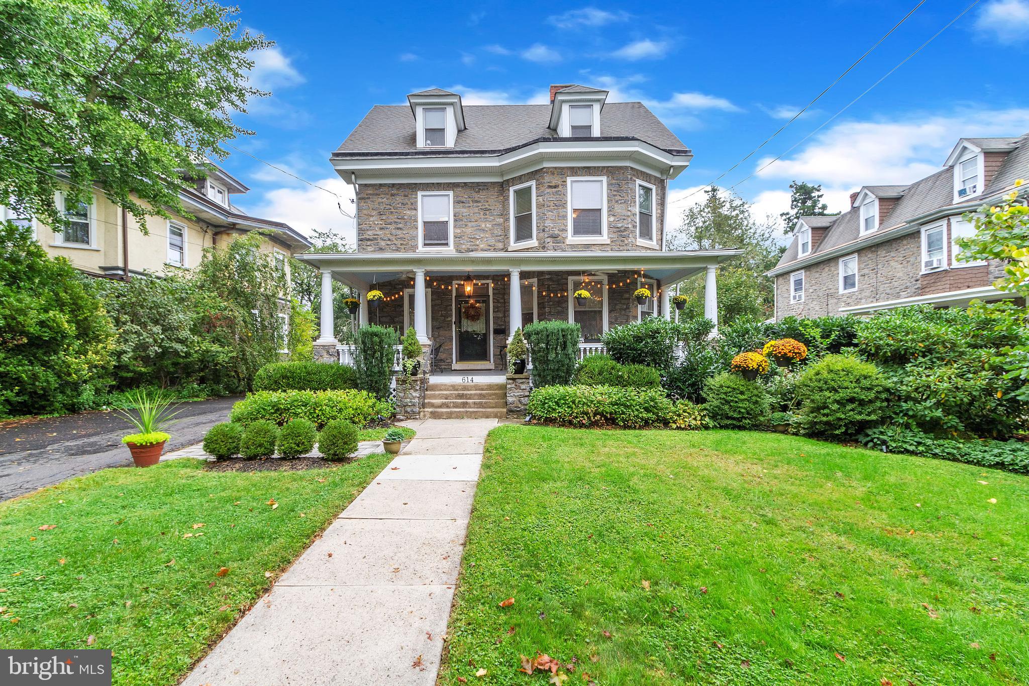 614 Washington Lane Jenkintown, PA 19046 - Photo 1 of 41 Front View