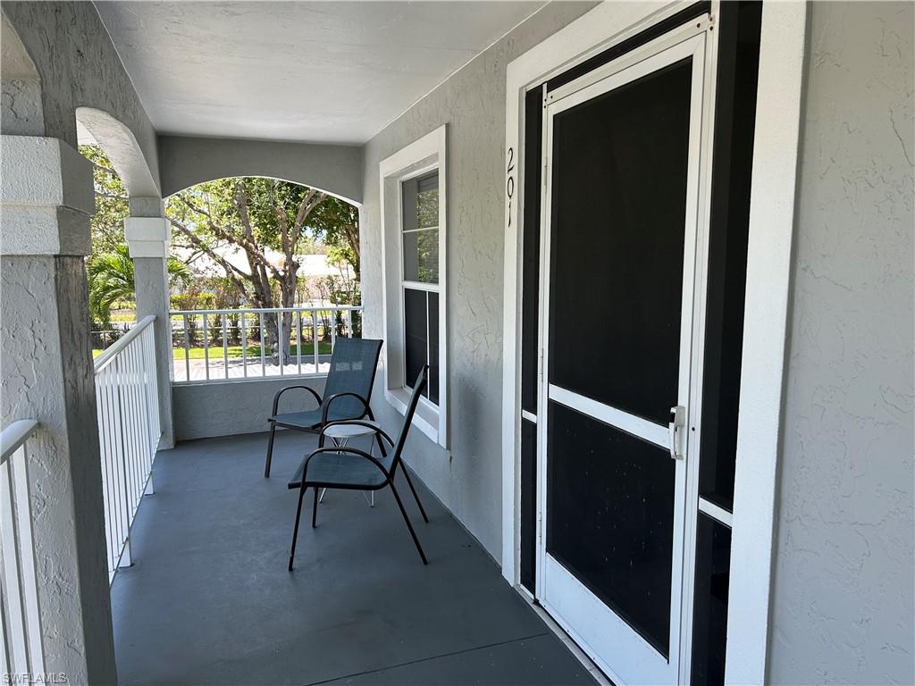 509 Roma Court, Unit 201 Naples, FL 34110 - Photo 3 of 17 Front Lanai to watch the sunrise!