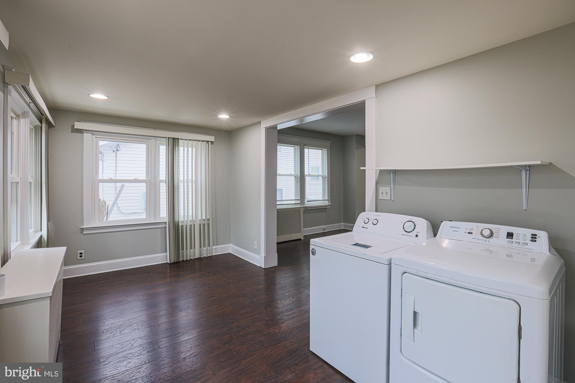 8 Irving Place Baltimore, MD 21208 - Photo 11 of 25 Bright and airy laundry space with charm.