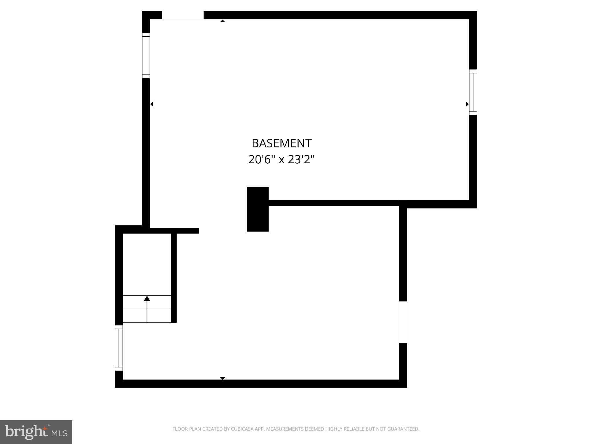 8 Irving Place Baltimore, MD 21208 - Photo 22 of 25 Spacious basement layout for versatile use.