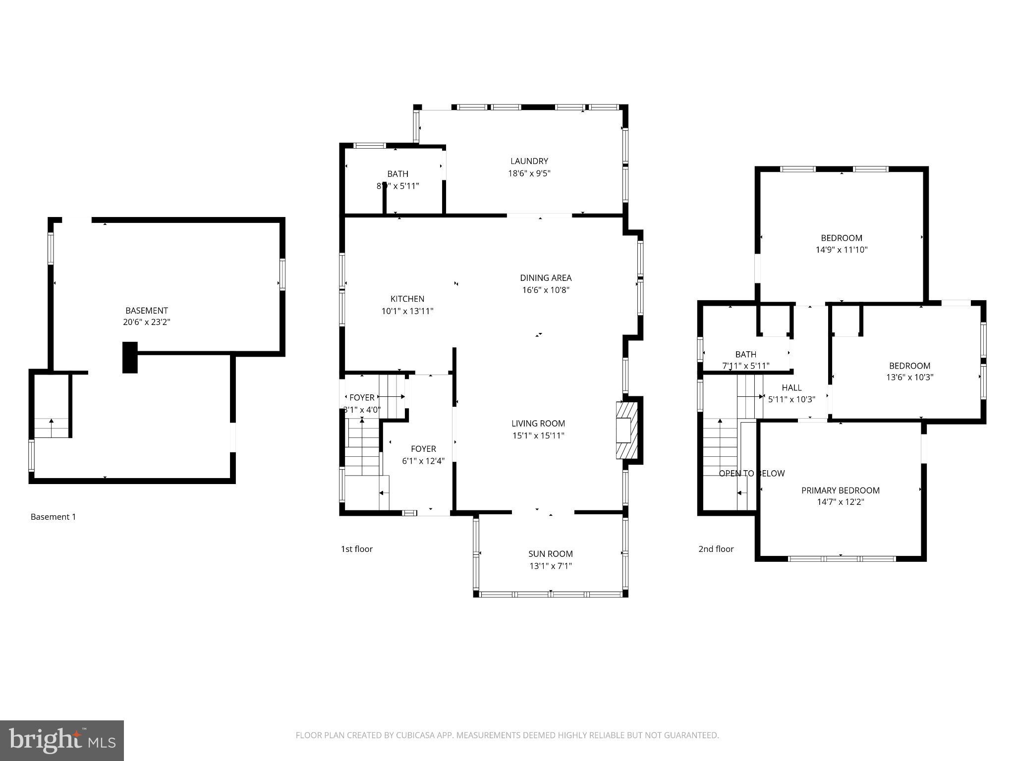 8 Irving Place Baltimore, MD 21208 - Photo 23 of 25 Spacious multi-level home layout design.