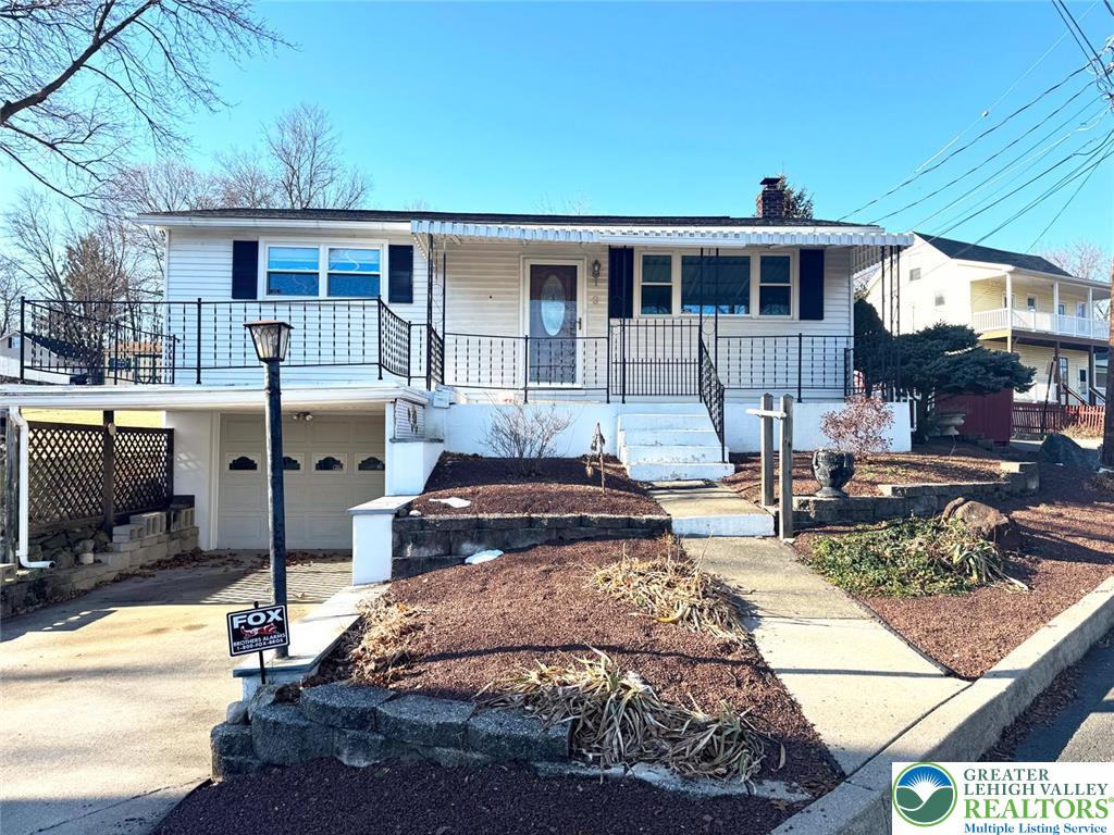 9 Jewel Street Roseto, PA 18013 - Photo 25 of 25 a front view of a house with a porch