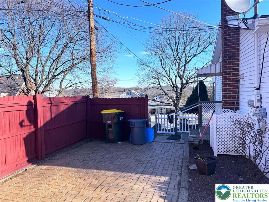 9 Jewel Street Roseto, PA 18013 - Photo 9 of 25 a view of a patio with a yard