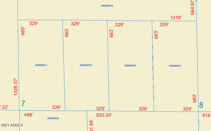 0 East Arizona Farms Road Florence, AZ 85132 - Photo 12 of 16 Plat Map of Parcels!