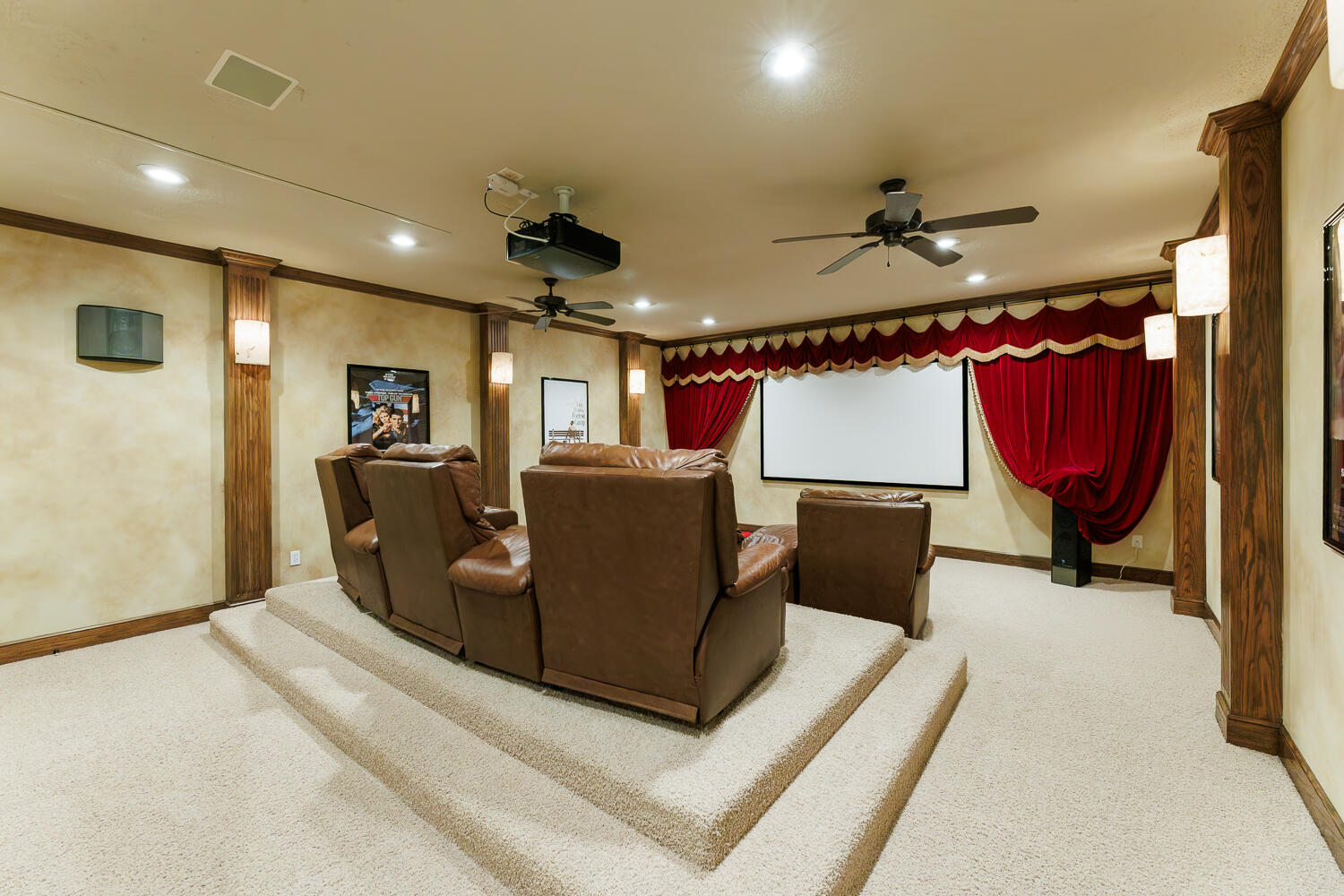 9809 Topeka Avenue Lubbock, TX 79424 - Photo 44 of 87 Theater Room