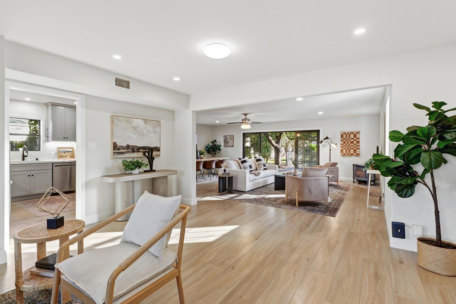 2860 Tioga Way Sacramento, CA 95821 - Photo 14 of 53 a living room with furniture large window and wooden floor