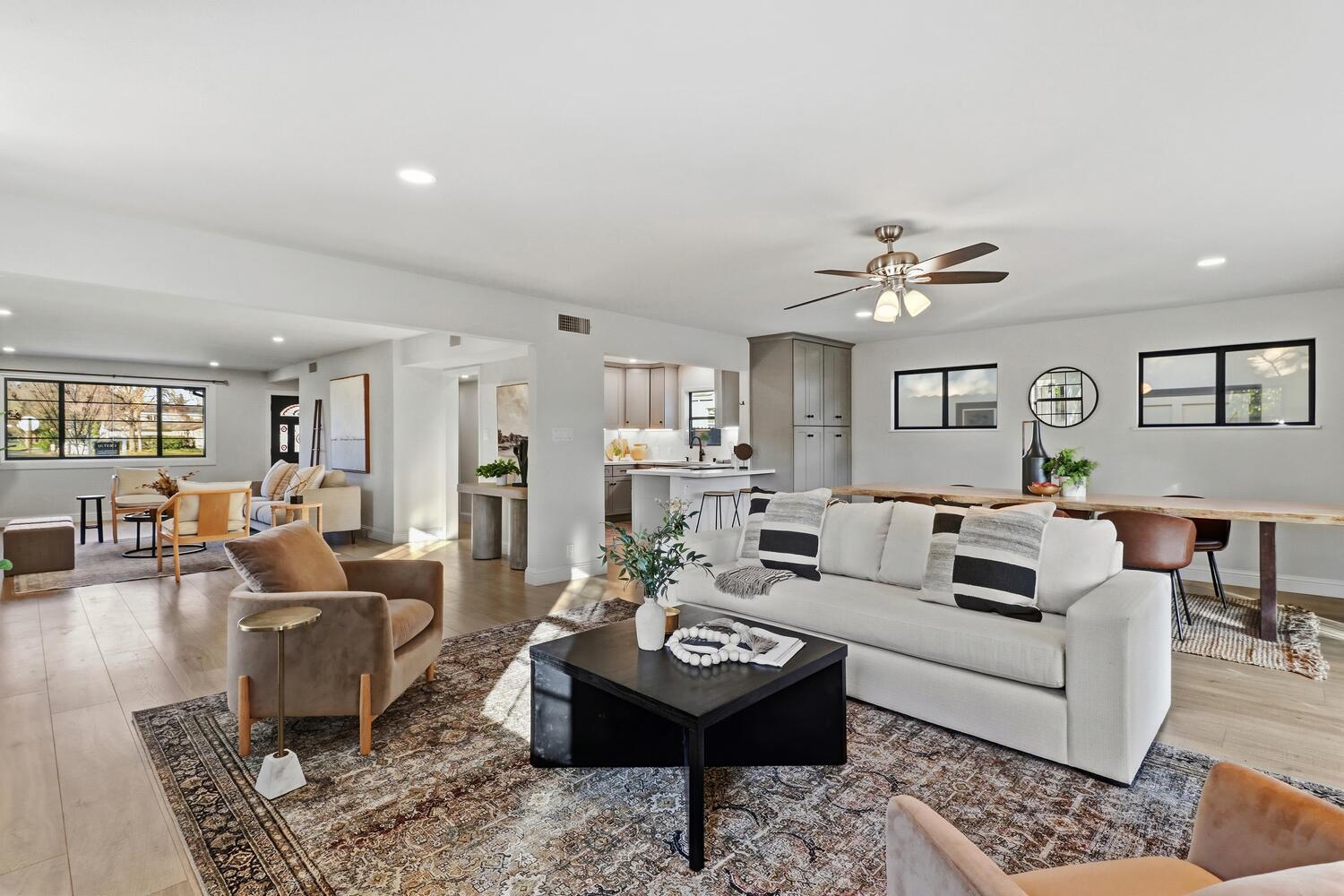 2860 Tioga Way Sacramento, CA 95821 - Photo 2 of 53 a living room with furniture and a view of kitchen