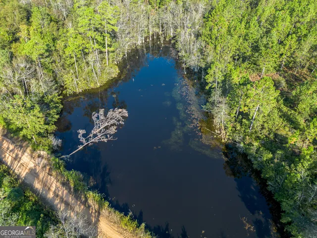 a view of an outdoor space with a lake view
