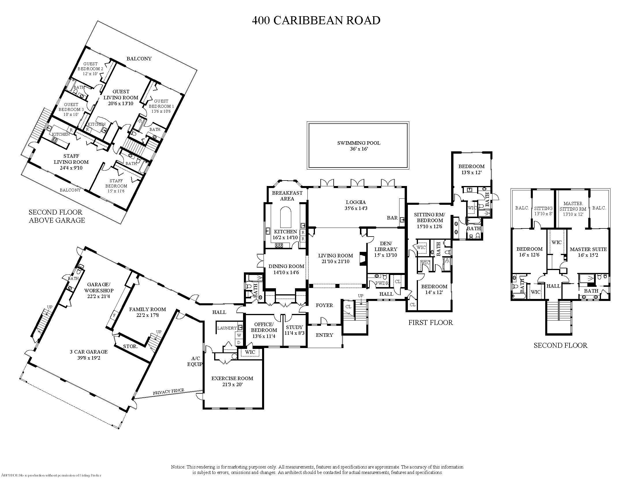 400 Caribbean Road Palm Beach, FL 33480 - Photo 38 of 45 a picture of a room