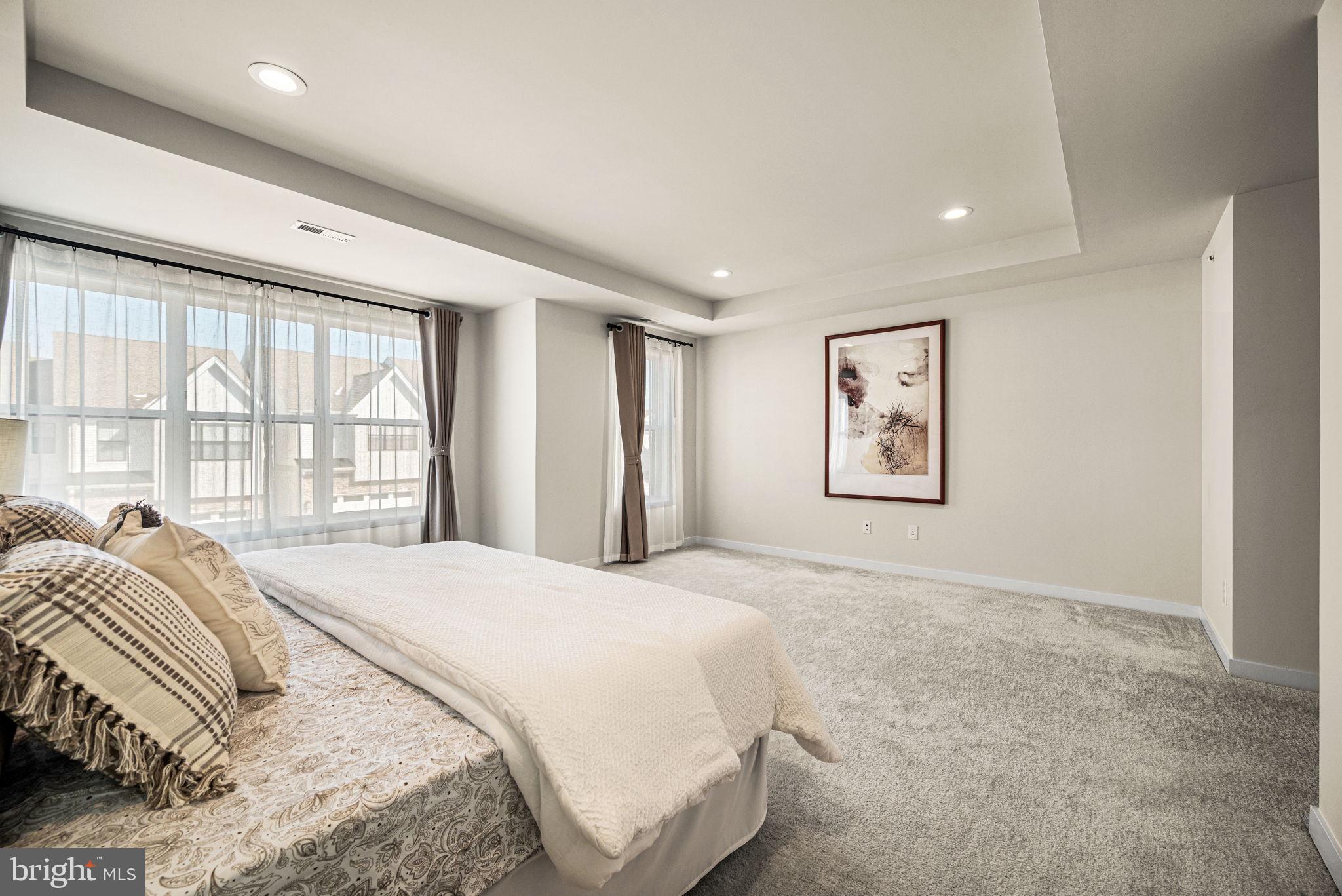 176 Kennedy Drive Media, PA 19063 - Photo 18 of 46 Primary bedroom has tray ceiling & recessed lights