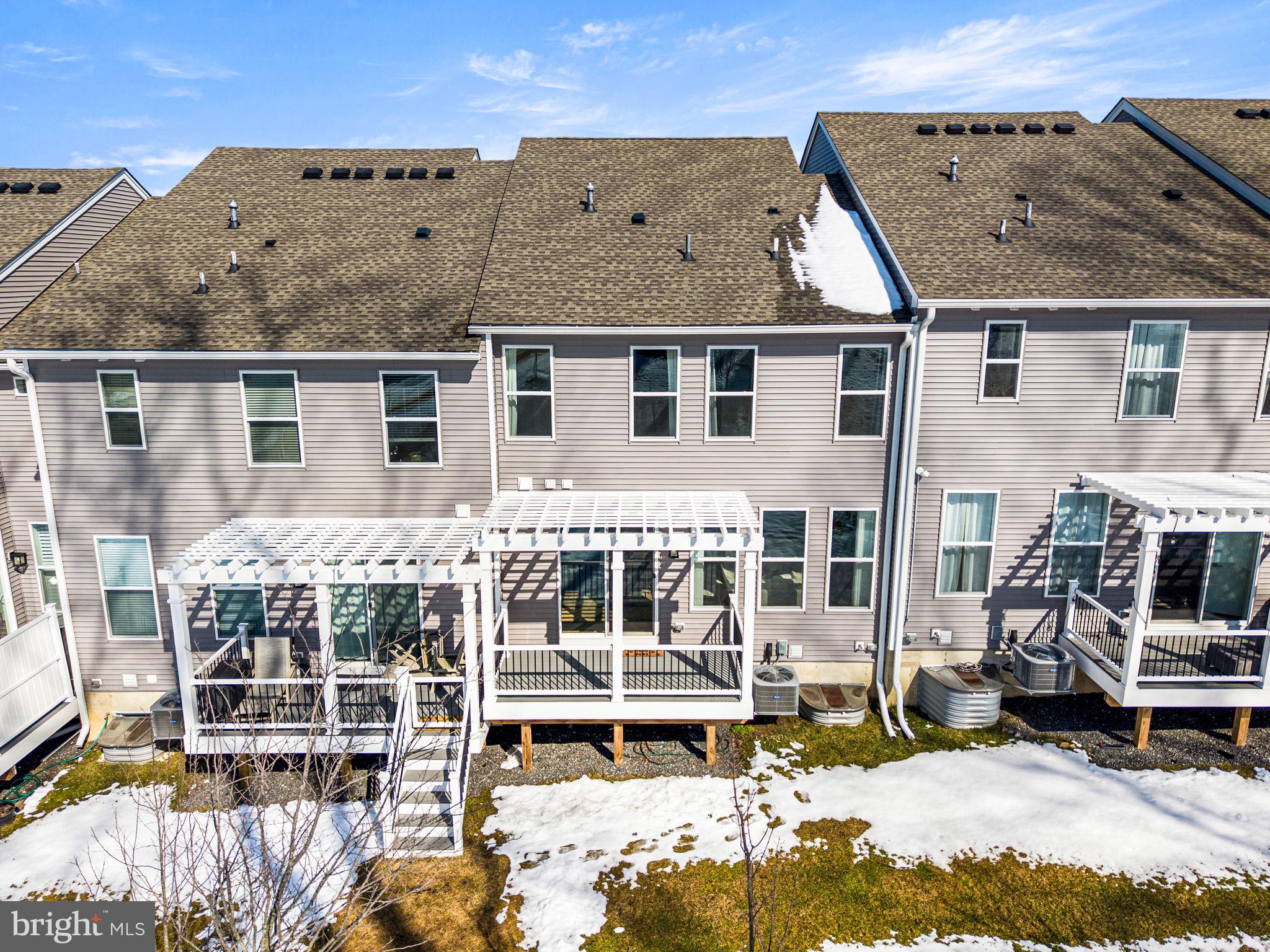 176 Kennedy Drive Media, PA 19063 - Photo 31 of 46 Maintenance-free deck with pergola