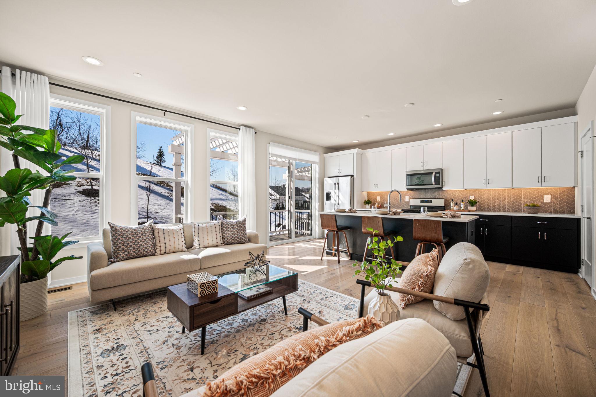 176 Kennedy Drive Media, PA 19063 - Photo 3 of 46 Engineered hardwood floors and recessed lighting